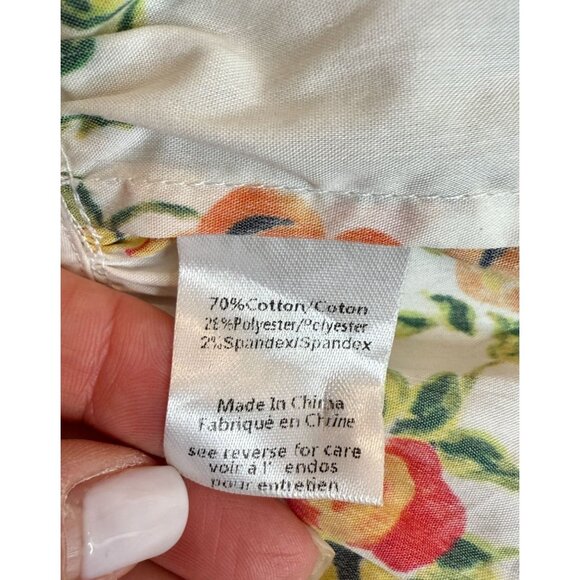 Caroline Constas White Multicolor Floral Onira Top - Size XS - Picture 5 of 7